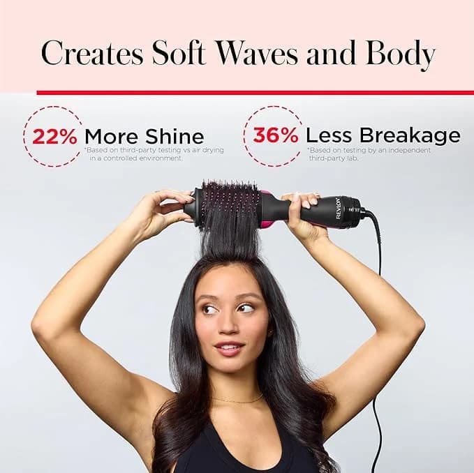 REVLON 1100 Watt 3 Heat 2 Speed Pro Collection One Step Ionic Hair Dryer — image 4