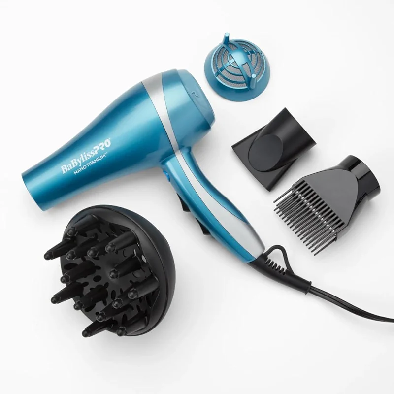BaBylissPRO Nano Titanium 2000-Watt Blow Dryer with Concentrator Nozzle — image 3