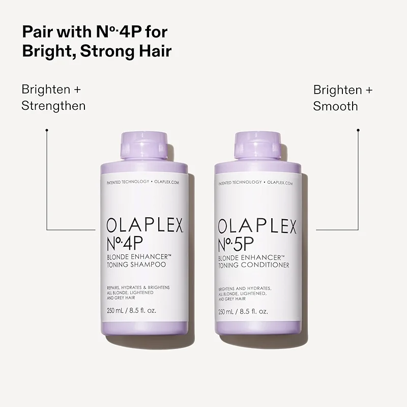 Olaplex Nº.5P Blonde Enhancer Purple Toning Conditioner: Neutralizes — image 2