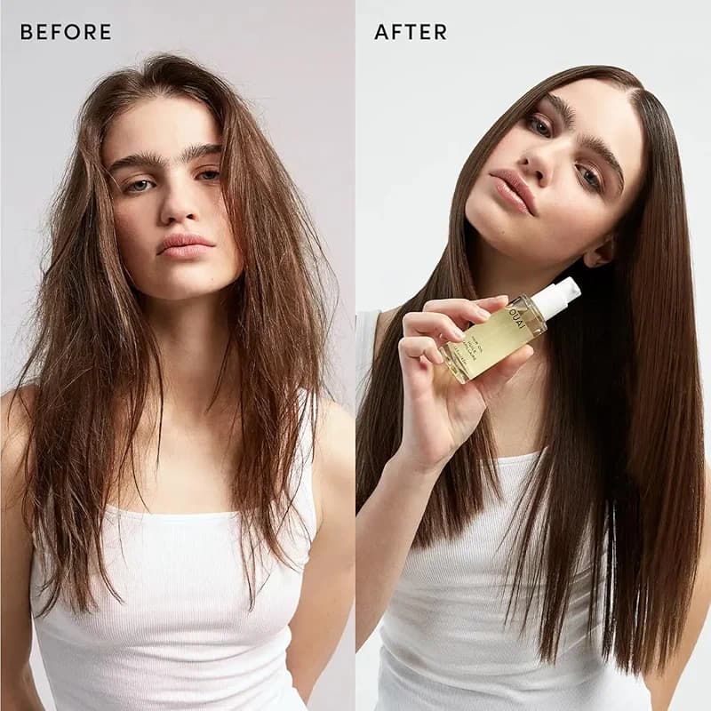 OUAI Hair Oil - Hair Heat Protectant Oil for Frizz Control - Adds Shine — image 7