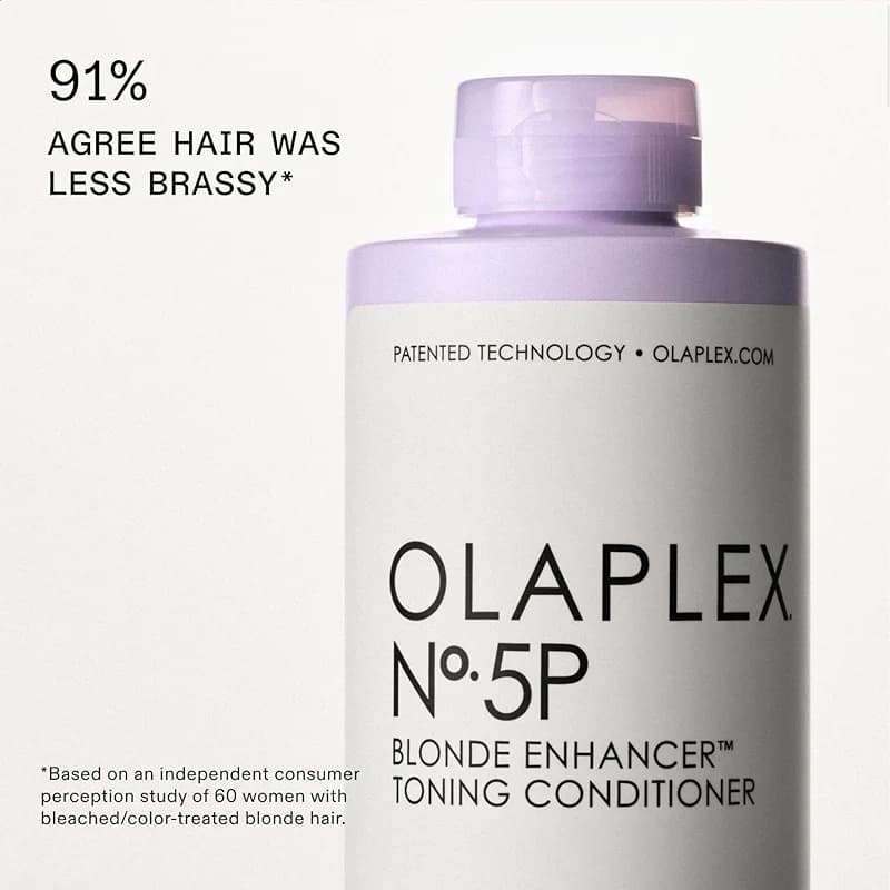 Olaplex Nº.5P Blonde Enhancer Purple Toning Conditioner: Neutralizes — image 3