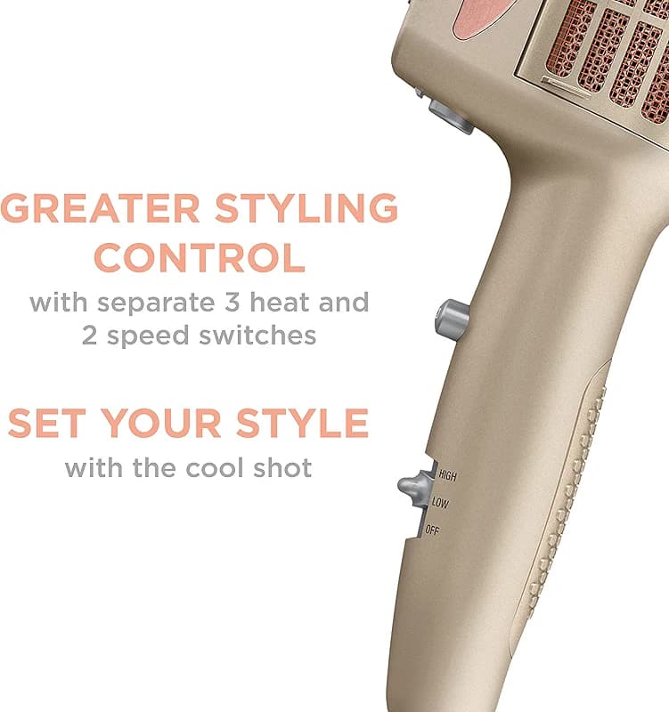 INFINITIPRO BY CONAIR 4-in-1 Frizz Free Styling Hair Dryer