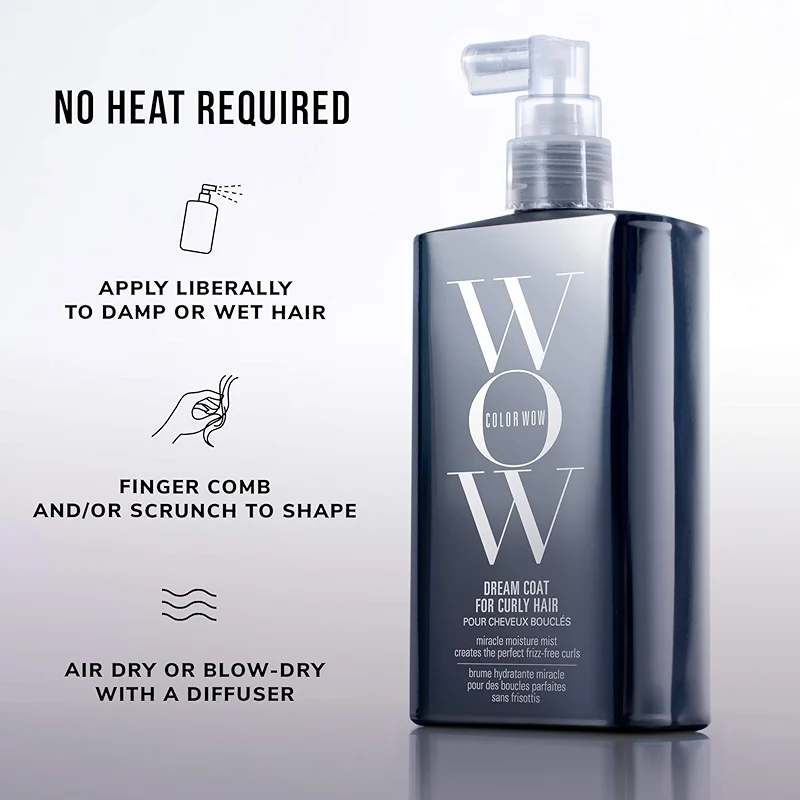 COLOR WOW Dream Coat for Curly Hair – Frizz-Free Curls Made Easy |