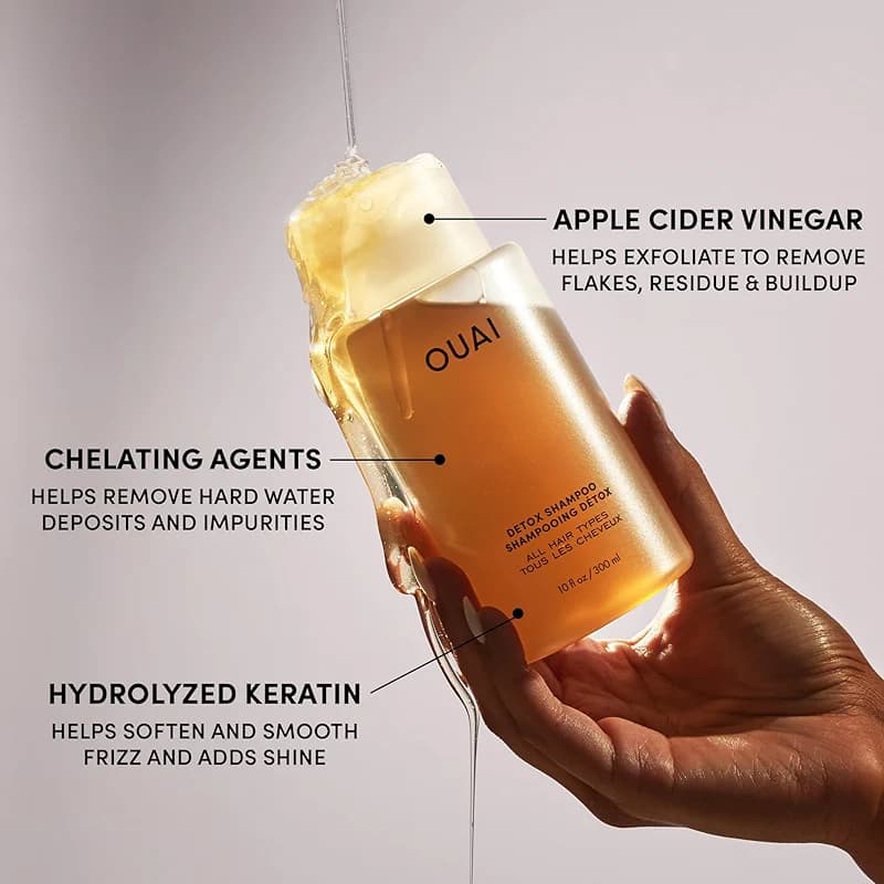 OUAI Detox Shampoo - Clarifying Shampoo for Build Up — image 7
