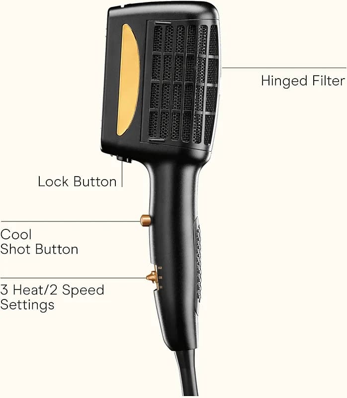 INFINITIPRO BY CONAIR 3-in-1 Styling Hair Dryer