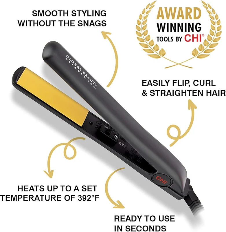 CHI Original 1" Ceramic Hair Straightener Flat Iron for Hair Styling — image 4