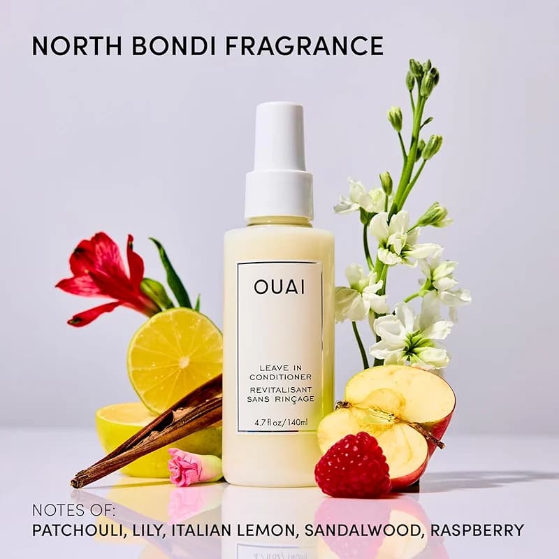 OUAI Leave In Conditioner & Heat Protectant for Hair - Prep Hair for — image 2