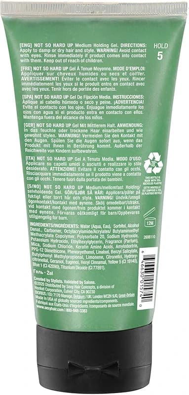 SexyHair Style Not So Hard Up Medium Holding Gel — image 5