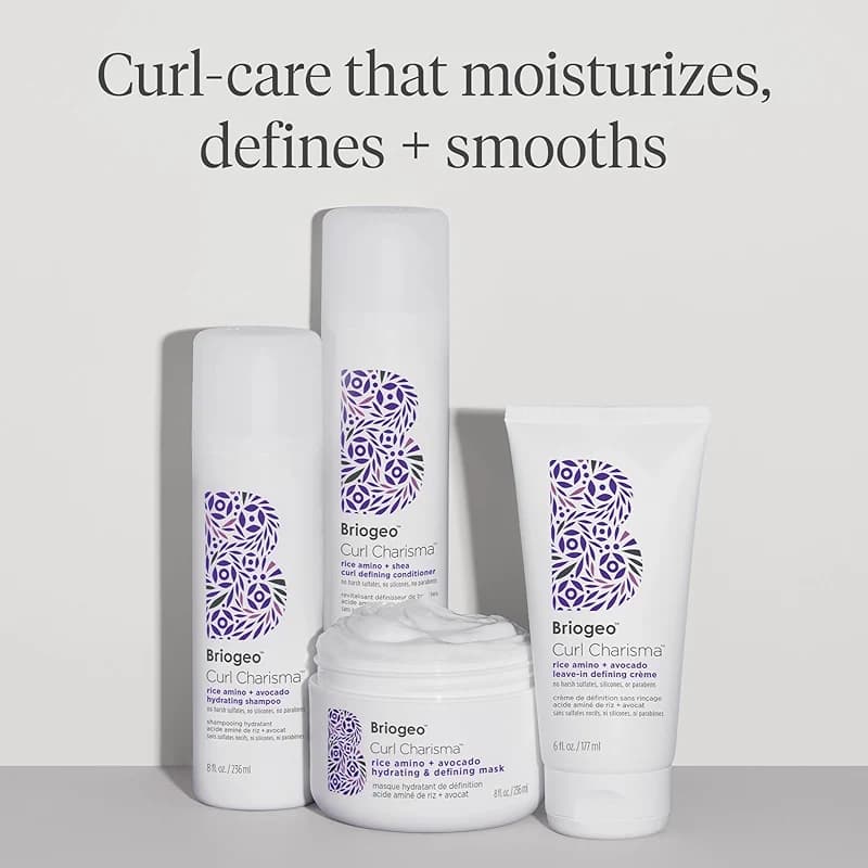 Briogeo Curl Charisma Rice Amino + Avocado Hydrating & Defining Mask | — image 3