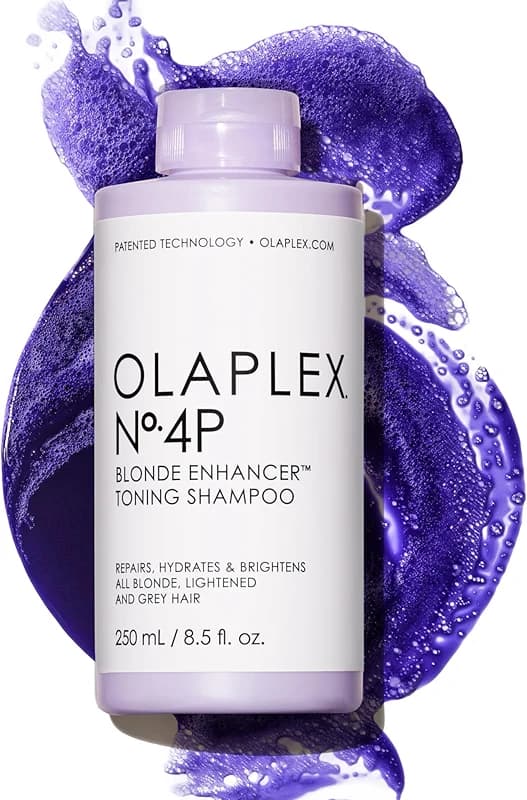 Olaplex Nº.4P Blonde Enhancer Purple Toning Shampoo: Neutralizes — image 8