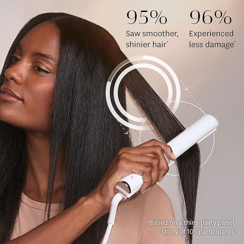T3 SinglePass StyleMax Professional 1" Ceramic Flat Iron with Custom Heat — image 6