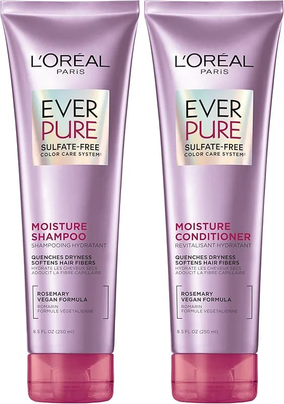 L'Oreal Paris Moisture Sulfate Free Shampoo and Conditioner Set — image 3