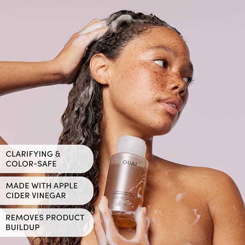 OUAI Detox Shampoo - Clarifying Shampoo for Build Up — image 6