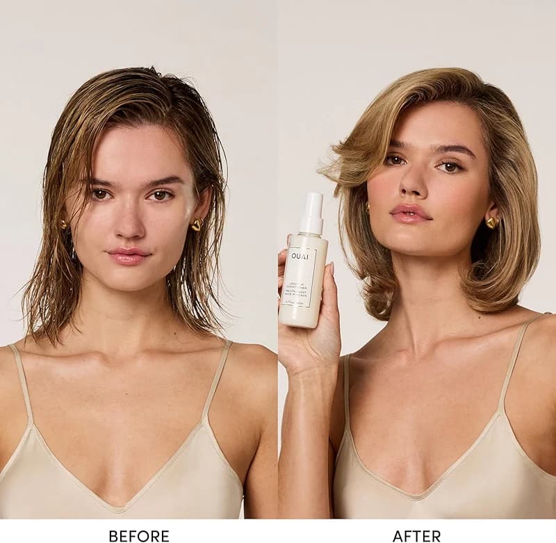 OUAI Leave In Conditioner & Heat Protectant for Hair - Prep Hair for — image 5