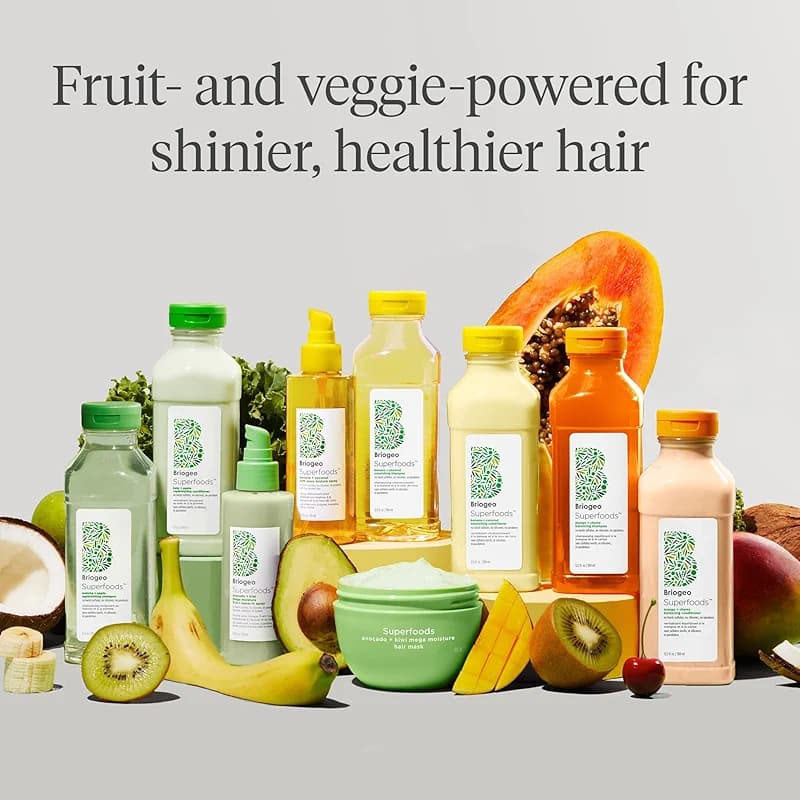 Briogeo Superfoods Avocado + Kiwi Mega Moisture Hair Mask | Protein-Free — image 4