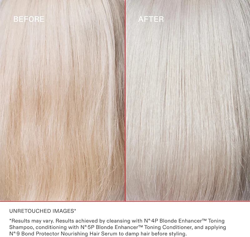 Olaplex Nº.4P Blonde Enhancer Purple Toning Shampoo: Neutralizes — image 4