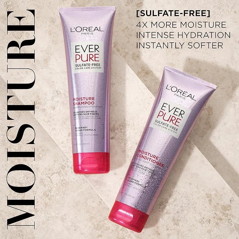 L'Oreal Paris Moisture Sulfate Free Shampoo and Conditioner Set — image 5