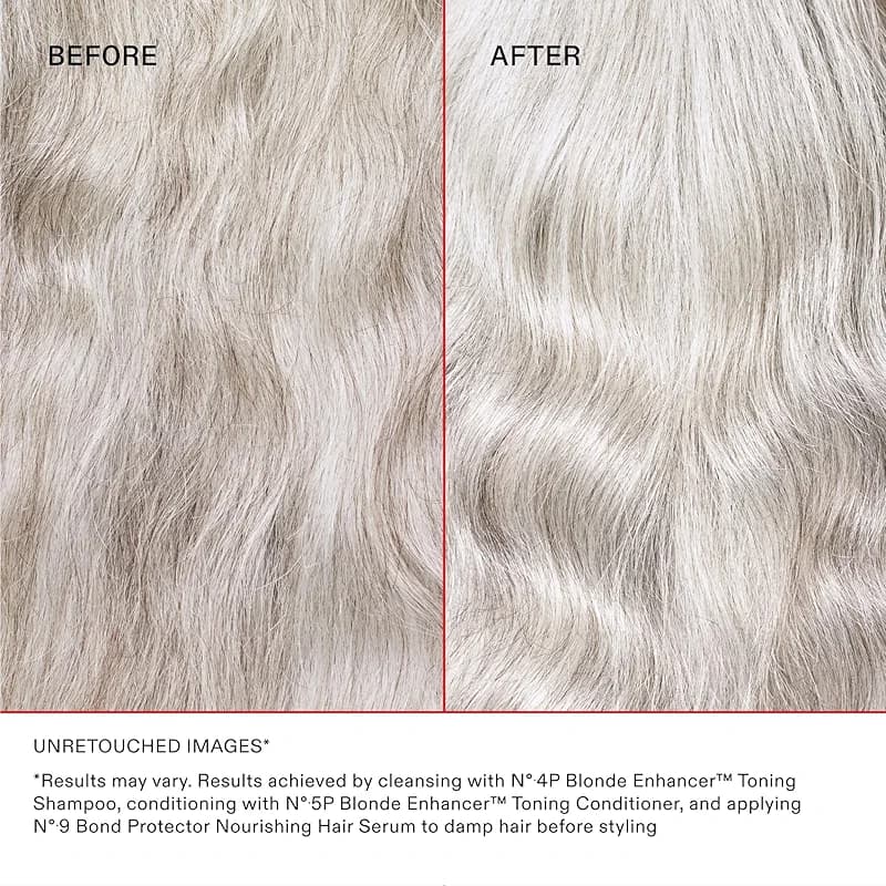 Olaplex Nº.4P Blonde Enhancer Purple Toning Shampoo: Neutralizes — image 3
